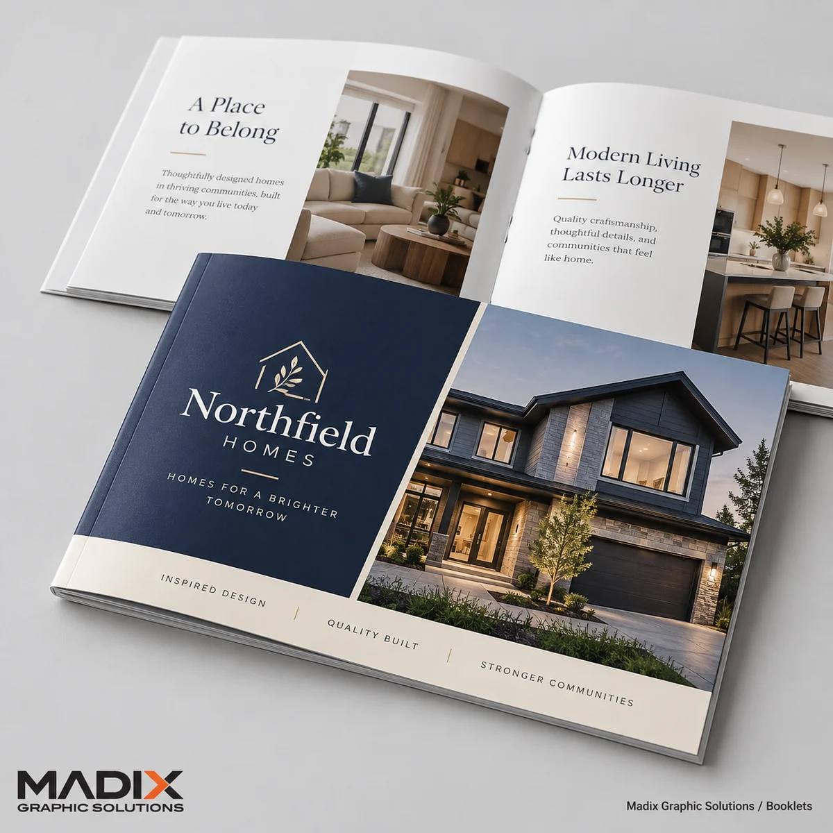 Booklets printed by Madix