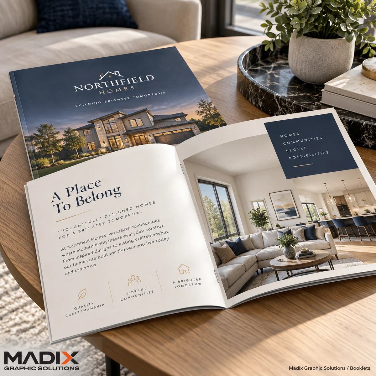 Booklets: Madix printed booklets sample 2