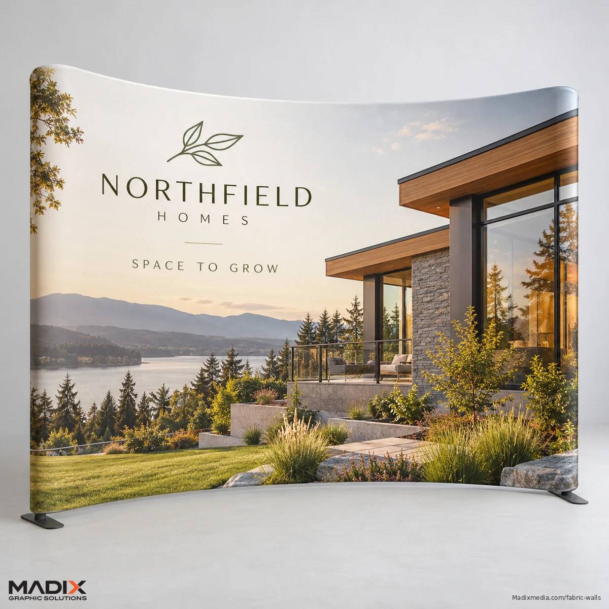 Fabric Walls printed by Madix