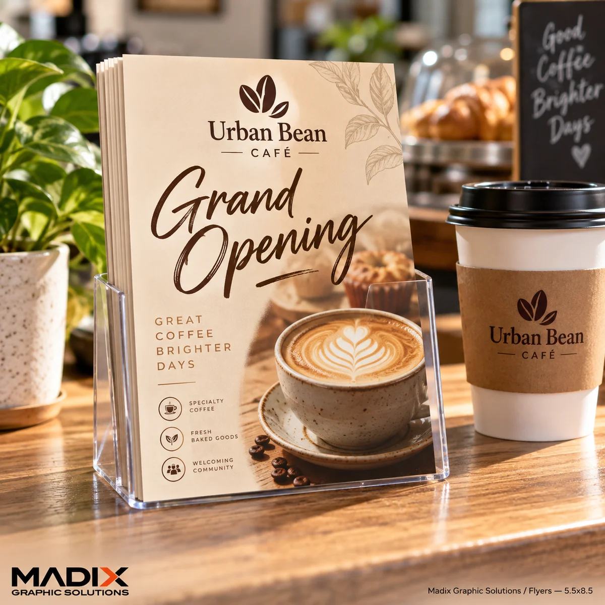 Flyers, 5.5" × 8.5": Madix flyers sample 1