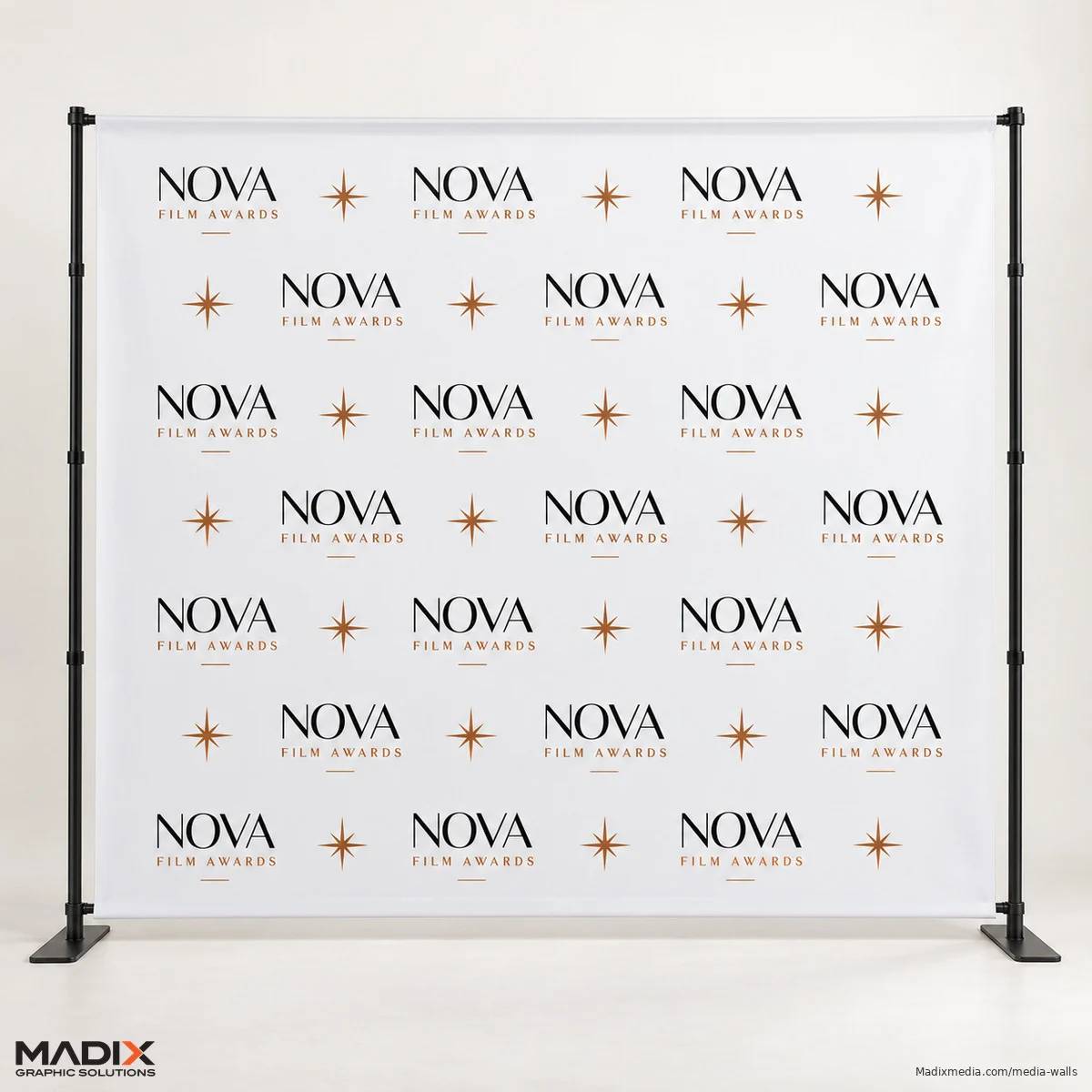 Media Walls printed by Madix