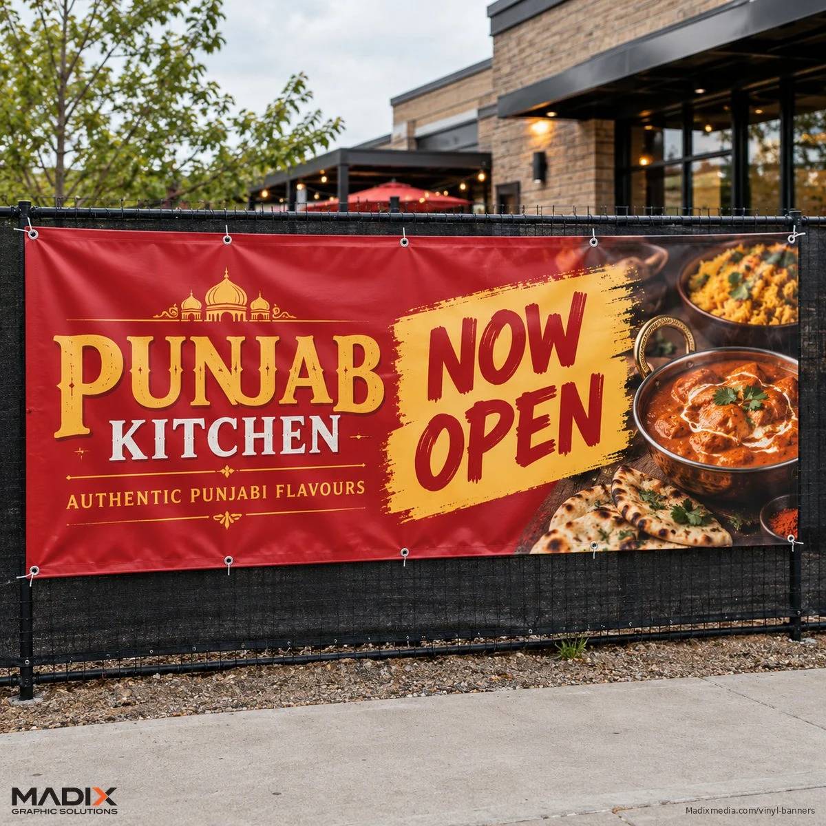 Vinyl Banners printed by Madix